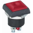 APEM IR Series Momentary Push Button Switch, Panel Mount, 14.8 mm Cutout, SPST, IP67, 48 V dc IRC3V262