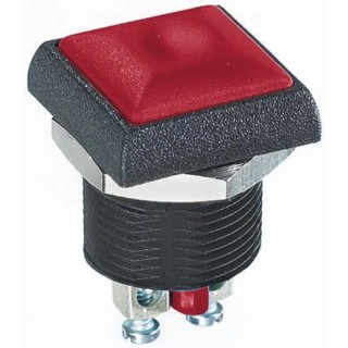 APEM IR Series Momentary Push Button Switch, Panel Mount, 14.8 mm Cutout, SPST, IP67, 48 V dc IRC3V262
