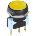 APEM IR Series Momentary Push Button Switch, Panel Mount, 14.8 mm Cutout, SPDT, IP67, 48 V dc 250 V ac IRR7Z262