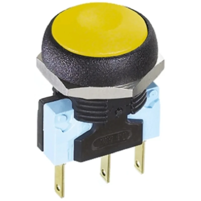 APEM IR Series Momentary Push Button Switch, Panel Mount, 14.8 mm Cutout, SPDT, IP67, 48 V dc 250 V ac IRR7Z262
