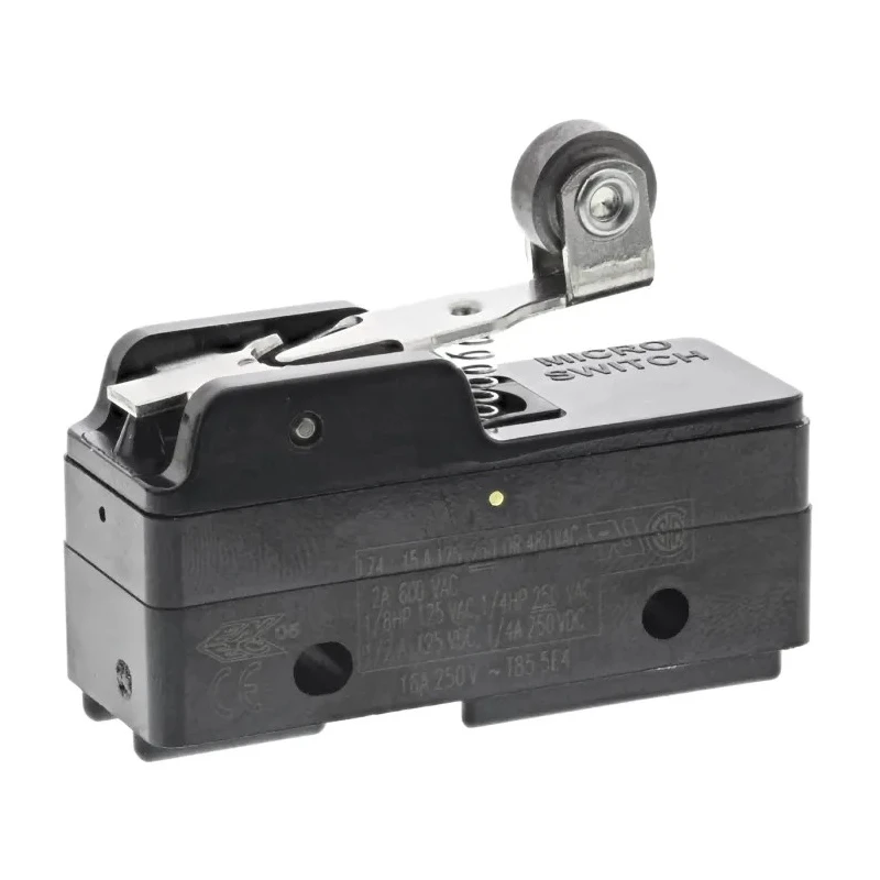 Honeywell Technologies BZ Series Roller Lever Limit Switch, SPDT, General Purpose Phenolic Housing, 250V AC, 1 to BZ-2RW822