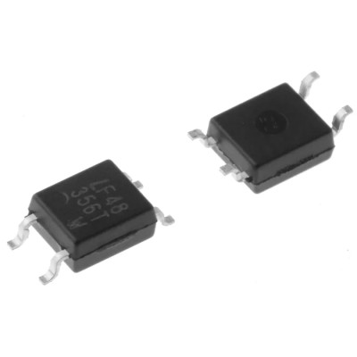 Lite-On DC Input Transistor Output Surface Mount 4-Pin Mini-Flat Optocoupler LTV-356T
