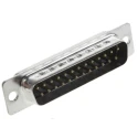 Amphenol Communications Solutions SD 25 Way Straight 2.76 mm Pitch Panel Mount D-Sub Connector Male L717SDB25P