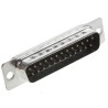 Amphenol Communications Solutions SD 25 Way Straight 2.76 mm Pitch Panel Mount D-Sub Connector Male L717SDB25P