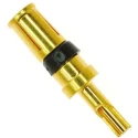 Amphenol Communications Solutions Female Solder D-Sub Connector Power Contact 10A 22mm L17DM537447