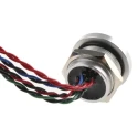 APEM Illuminated Piezo Switch Momentary SPST 22 mm Panel Cutout IP68 Wire 200mA -40°C to 75°C 