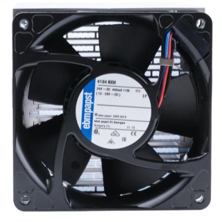 Fischer Elektronik Universal Rectangular Aluminium Heatsink with Fan 0.075K/W 150mm x 122mm x 120mm LA 17 150 24 V
