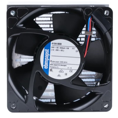 Fischer Elektronik Universal Rectangular Aluminium Heatsink with Fan 0.075K/W 150mm x 122mm x 120mm LA 17 150 24 V