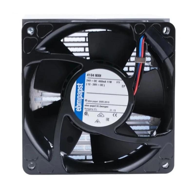 Fischer Elektronik Universal Rectangular Aluminium Heatsink with Fan 0.075K/W 150mm x 122mm x 120mm LA 17 150 24 V
