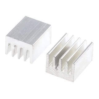 Fischer Elektronik Heatsink Universal Rectangular Aluminium 71K/W Thermal Resistance 6 mm Height 8 mm Width 8 ICK SMD F 8MI