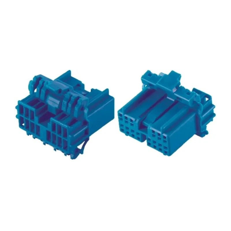 JAE IL-AG5-22SK-D3C1-LB Automotive Connector Female Blue Cable 22 Way Crimp Termination