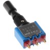 APEM Toggle Switch Panel Mount On-Off-On SPDT Solder Lug Terminal 24 V dc 250 V ac 5639ADBGK3V