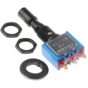 APEM Toggle Switch Panel Mount On-Off-On SPDT Solder Lug Terminal 24 V dc 250 V ac 5639ADBGK3V