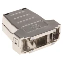 HARTING D-Sub Series Thermoplastic Right Angle D-Sub Backshell 15 Way Strain Relief 09670150435