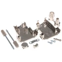 HARTING D-Sub Series Thermoplastic Right Angle D-Sub Backshell 15 Way Strain Relief 09670150435