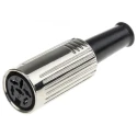 RS PRO 6 Pole Straight Standard DIN Socket DIN 45322 4A 60V AC Cable Female 692-5447