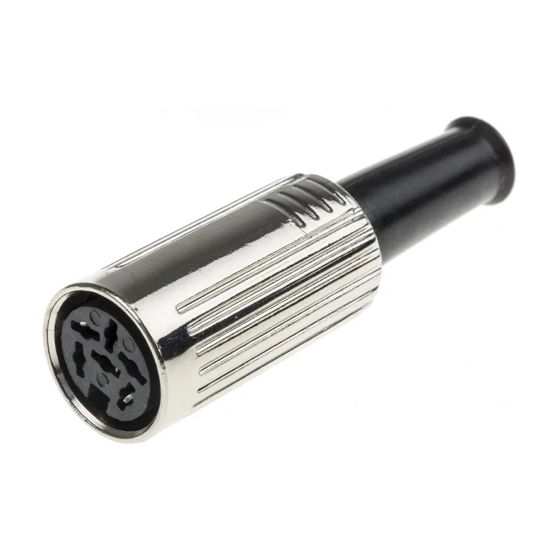 RS PRO 6 Pole Straight Standard DIN Socket DIN 45322 4A 60V AC Cable Female 692-5447