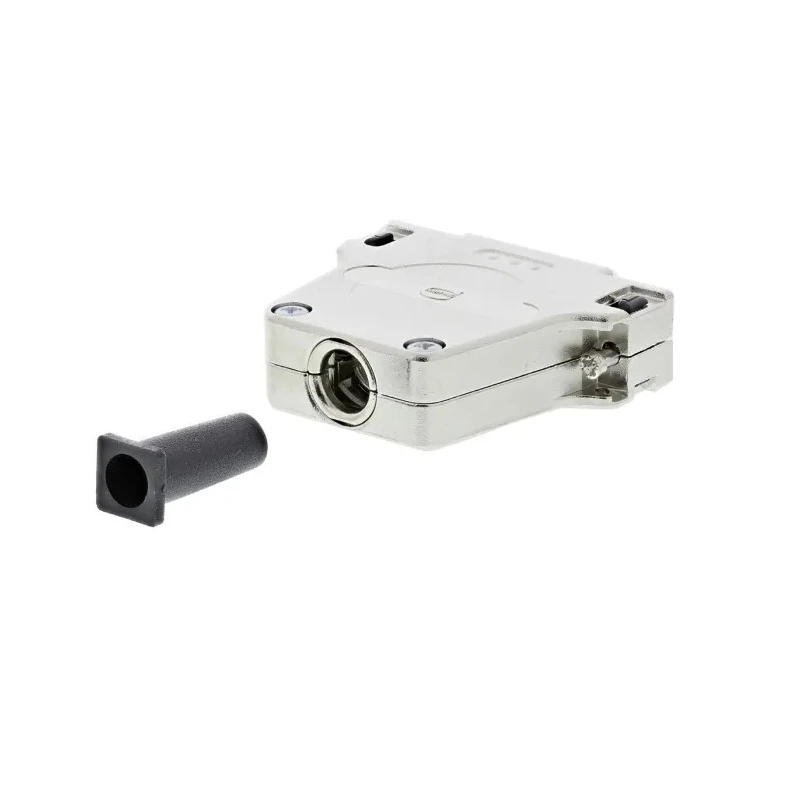 HARTING Metal Straight D-Sub Backshell 25 Way Strain Relief IP67 Metallised Plating 09670250344