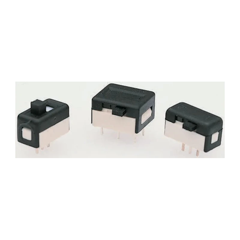 APEM PCB Slide Switch DPDT Latching 1A Fibreglass Reinforced Polyamide 25146NAB