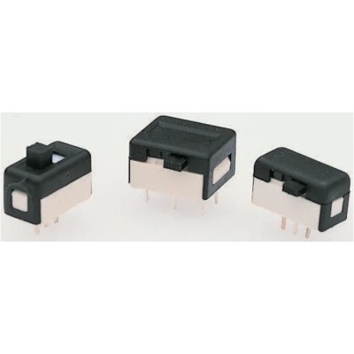 APEM PCB Slide Switch SPDT Latching 100mA 30V DC Fibreglass Reinforced Polyamide 25136NLDH