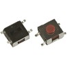 APEM Brown Tactile Switch SPST 50mA 12 V DC Through Hole Surface Mount DTSMW65NV