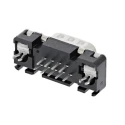 HARTING 9 Way Straight 2.74 mm Pitch Through Hole D-Sub Connector with 4 to 40 UNC Threaded Insert Male 09651616712