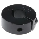 Huco Shaft Collar One Piece Clamp Screw Steel Black Oxide Finish Bore Diameter 10mm OD 24mm Width 9mm 046101010