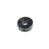 Huco Shaft Collar, Two Piece, Clamp Screw Fastening, Outside Diameter 24mm, Width 9mm, Steel, Black Oxide Finish 046201010