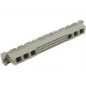 HARTING DIN 41612 48 Way 2.54 mm Pitch Type Through Hole Type C/2 Solder Class C2 3 Row Female Straight 09032426804