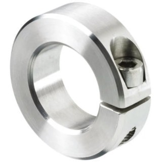 Huco Shaft Collar One Piece Clamp Screw Stainless Steel OD 16 mm Width 9 mm 046102003