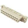 HARTING DIN 41612 20 Way 2.54 mm Pitch Type Through Hole 2 Row Female Straight Connector 09242206824