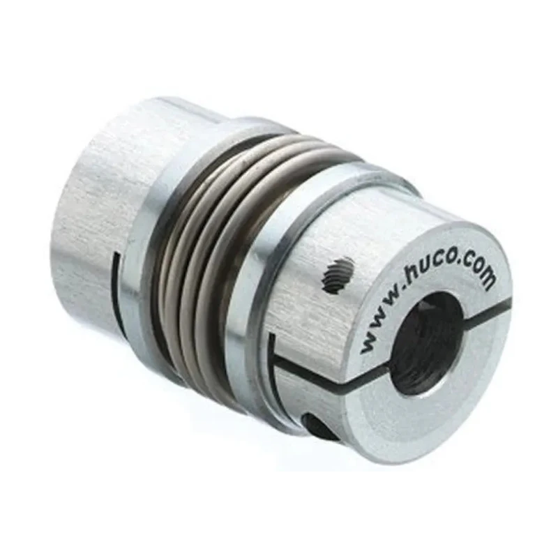 Huco Flexible Clamp Style Stainless Steel Bellows Coupler 45 mm OD 63 mm Length 554.45.5252