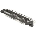 HARTING 37 Way Right Angle 2.76 mm Pitch Through Hole D-Sub Connector with 4 to 40 UNC Screw Lock Male 09654626813