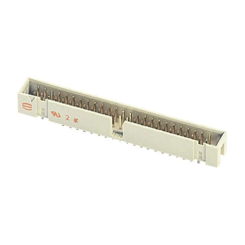 HARTING SEK 18 Series Straight Through Hole Shrouded PCB Header 50 Contacts 2.54mm Pitch 2 Row 09185506324