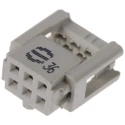 HARTING 6-Way 2-Row Female IDC Connector for Cable 2.54mm Pitch SEK 18 Series 09185067813