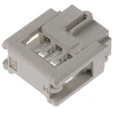 HARTING 6-Way 2-Row Female IDC Connector for Cable 2.54mm Pitch SEK 18 Series 09185067813