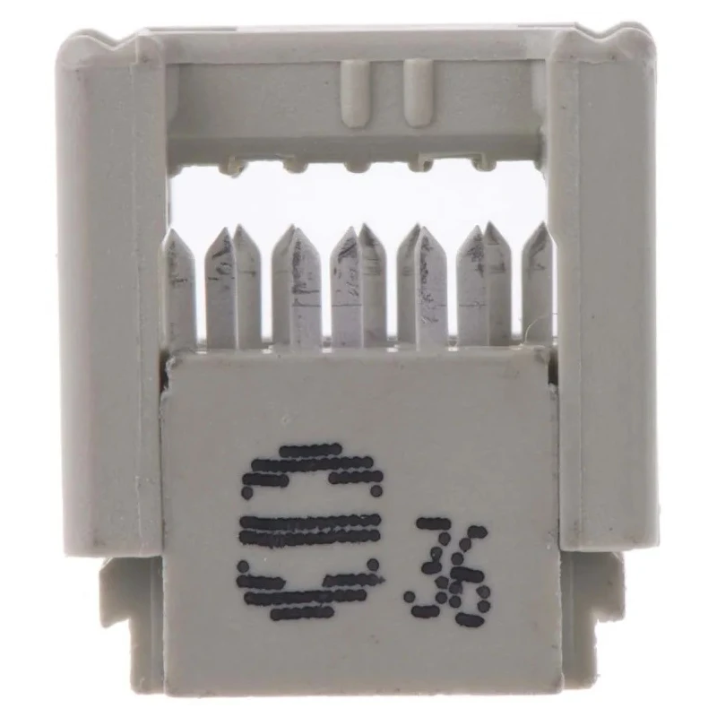 HARTING 6-Way 2-Row Female IDC Connector for Cable 2.54mm Pitch SEK 18 Series 09185067813