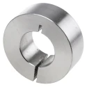 Huco Stainless Steel One Piece Clamp Screw Shaft Collar, OD 40 mm, Width 15 mm 046102020