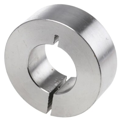 Huco Stainless Steel One Piece Clamp Screw Shaft Collar, OD 40 mm, Width 15 mm 046102020