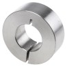 Huco Stainless Steel One Piece Clamp Screw Shaft Collar, OD 40 mm, Width 15 mm 046102020