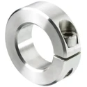 Huco Stainless Steel One Piece Clamp Screw Shaft Collar Bore Diameter 50 mm Outside Diameter 78 mm Width 19 mm 046102050