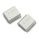 Broadcom 2-Channel Surface Mount Optocoupler, 16-Pin SOIC ACPL-331J-000E