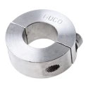 Huco Shaft Collar Two Piece Clamp Screw Stainless Steel Bore 20mm OD 40mm Width 15mm 046202020