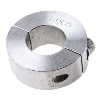 Huco Shaft Collar Two Piece Clamp Screw Stainless Steel Bore 20mm OD 40mm Width 15mm 046202020