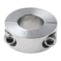 Huco Shaft Collar Two Piece Clamp Screw Stainless Steel Bore 20mm OD 40mm Width 15mm 046202020