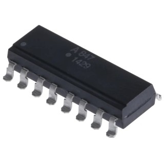 Broadcom DC Input 4-Channel Surface Mount Optocoupler 16-Pin PDIP ACPL-847-300E