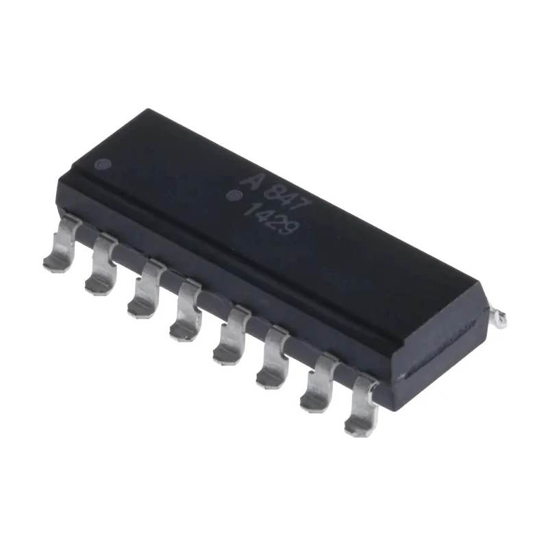 Broadcom DC Input 4-Channel Surface Mount Optocoupler 16-Pin PDIP ACPL-847-300E