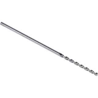 Dormer High Speed Cobalt Drill Bit, 34mm Overall Length, 1mm Diameter, 130° Point Angle, Helical Flute A9001.0