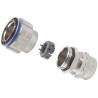 Amphenol Socapex RJFTV Series RJ45 Male Shielded Straight Connector Cat5e Cable 1 Port 8 Way