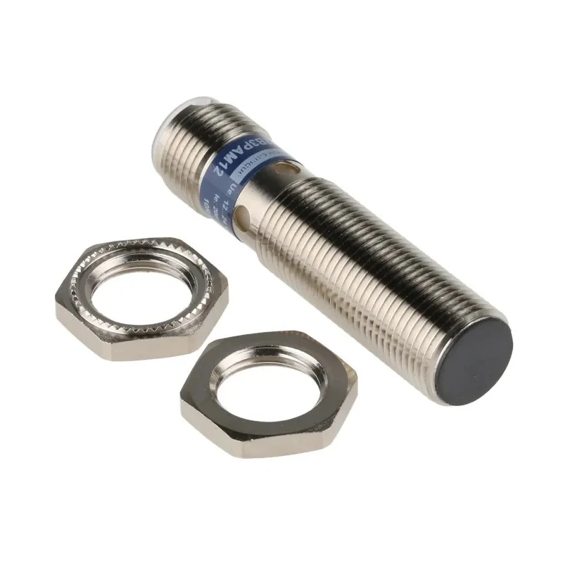 Telemecanique Sensors Threaded Barrel Inductive Proximity Sensor M12 x 1, PNP Output, 36V DC, 240V AC, 4 mm XS112B3PAM12